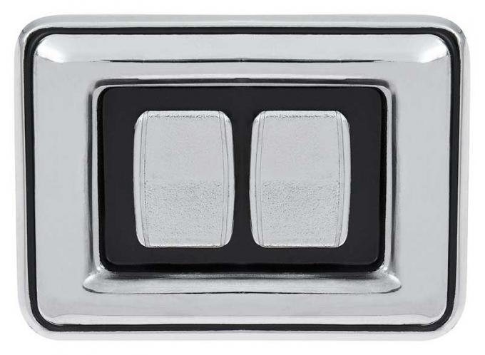 OER 1973-76 Mopar Power Window Switch - 2 button - Concave Style 3488919