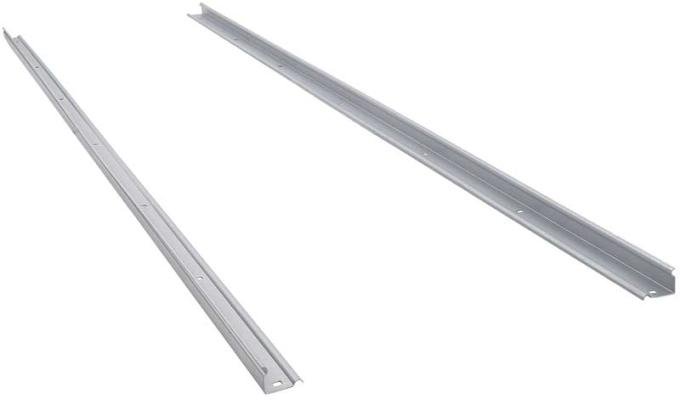 1967-72 Chevrolet, GMC Stepside, Angle Strips, Long Bed, Raw Steel, Paintable