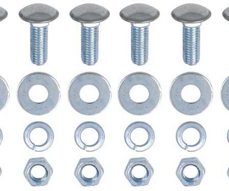 OER 1981-87 GM Truck Front Bumper, 1973-87 GM Truck Rear Bumper Bolt Set - 32 Pieces 153613