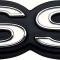 1968-69 Nova SS, Rear Panel Emblem, with Hardware