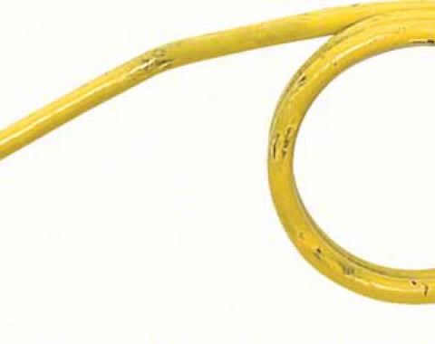 1964-1981 Camaro, Firebird, Chevelle, Impala, Corvair, Door Latch Mechanism Push Button Return Spring, 2 Door Models, Yellow, LH Driver Side