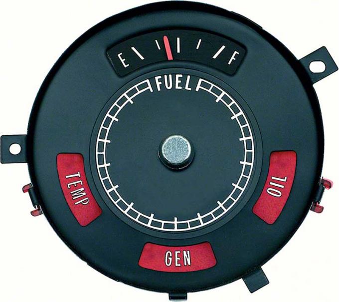 1969 Firebird, Standard Dash Fuel Gauge, GM Licensed