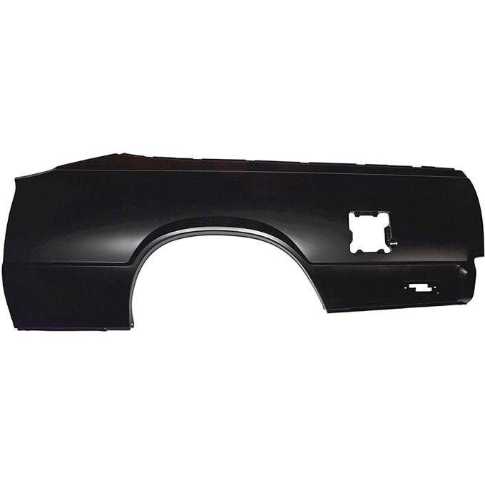 1978-87 El Camino, Caballero, Rear Quarter Panel Skin, without Sail Panel, LH Driver Side