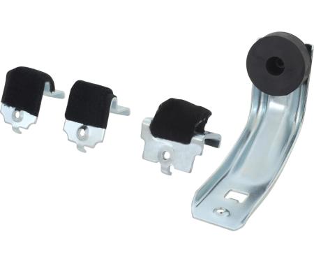 1970-75 Camaro, Firebird, Door Glass Stabilizer Set, 4 Piece Set