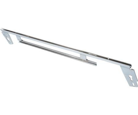 OER 1961-64 Buick, Chevy, Pontiac, Oldsmobile B Body, Lower Door Window Channel, Chrome Plated, LH Driver Side, Various Models C2383