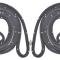 1965-66 Impala, Caprice, Electra, Wildcat. Bonneville, Door Frame Weatherstrip Seals, 2 Door Sedan, Pair