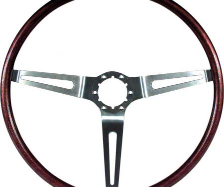 OER 1969-70 16" Simulated Rosewood Steering Wheel 3960722