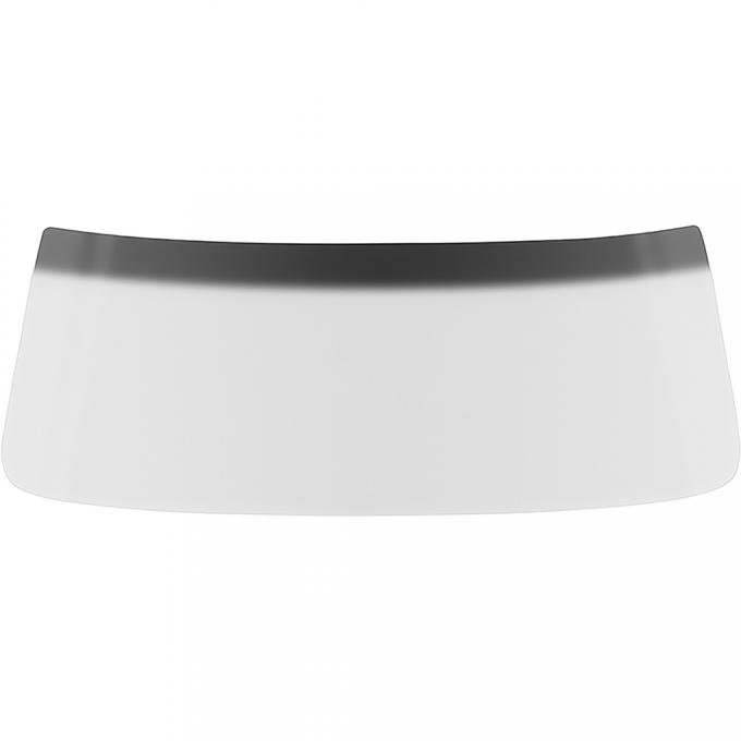 OER 1975-79 Cordoba, Charger, Fury, Front Windshield Glass, 2-Door Hardtop, Coupe, With Smoke Gray Shaded Band DW838Y