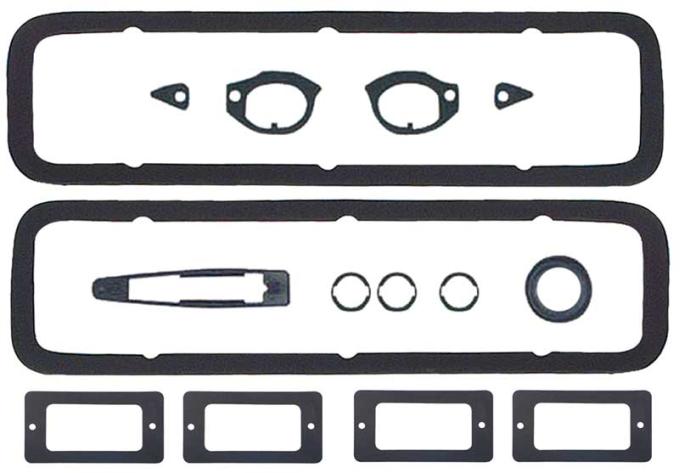 OER 1968 Camaro, Paint Gasket Seal Set, Standard, Except Rally Sport, 15 Piece Set K926