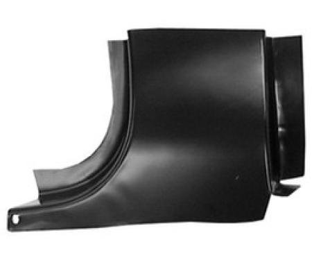 1973-1976 Ford F-Series Pickup, Complete Wheel Arch With Round Fuel Hole, LH Driver Side, EDP Coated