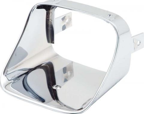 OER 1978-81 Camaro Standard Chrome Park Lamp Bezel, LH 459153