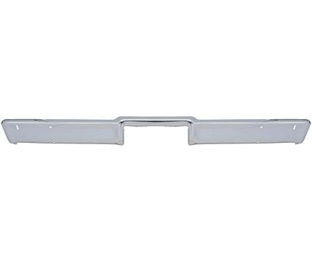 1967-68 Pontiac Firebird, Chrome Rear Bumper, Chrome, All Models