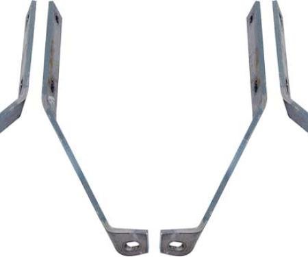 Chevy Truck Bumper Brackets, Rear, Step Side 1963-66
