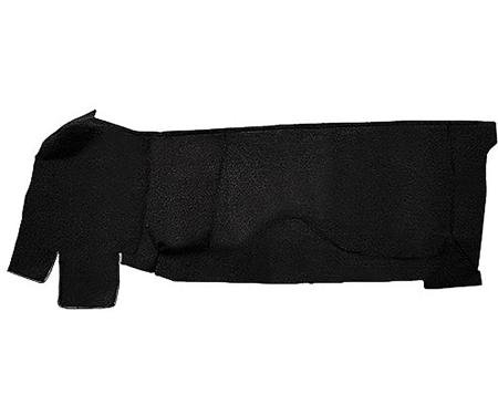 1967-72 Chevrolet/GMC Truck, Gas Tank Cover, Cut and Sewn, Raylon Loop Material, Black