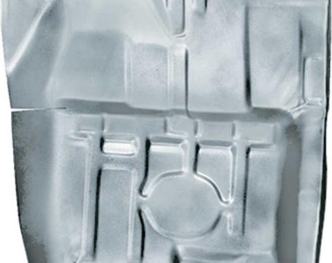 1970-1974 Camaro / Firebird Rear Right Floor Pan with Partial Tunnel