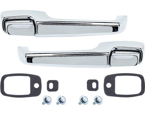 1967-72 Chevy, GMC Pickup, Blazer Jimmy, Suburban, Outer Door Handle Set, with Gaskets & Hardware
