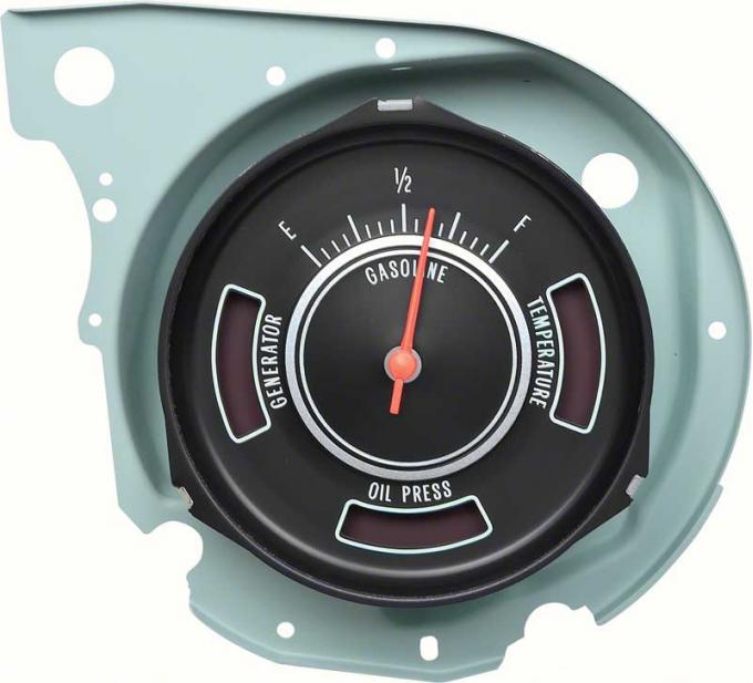 OER 1969 Chevelle Fuel Gauge With Warning Lights 6431251