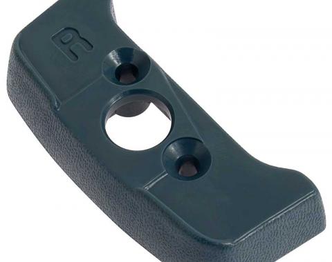 OER 1974-92 Seat Belt Shoulder Belt Guide Escutcheon - RH - Dark Blue 20552353