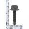 5/16" X 18 X 1-1/4" Hex Washer Head Spin Lock Bolt, Phospate Coating