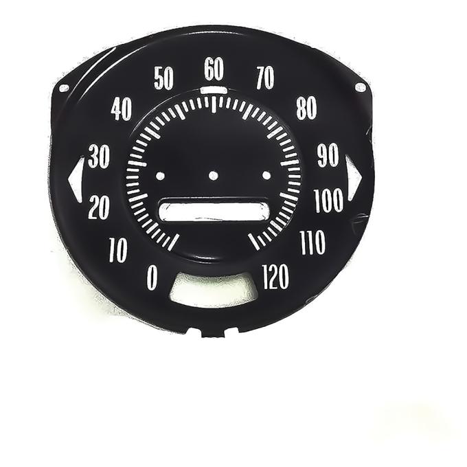 OER 1969-72 Pontiac GTO, LeMans, 120 Mph Speedometer Face, Rally Gauges, IN12790G