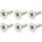 10-24 x 1/2" Phillips Flathead Screw, Stainless Steel, Set of 6