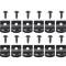 OER 1962-76 Chevrolet, Buick, Oldsmobile, Rocker Molding Clip Set, with Screws, 24 Piece Set *R13956