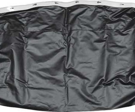 1970-71 Mopar E-Body Black Convertible Well Liner