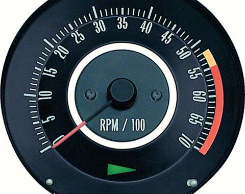 OER 1967 Camaro 350 or 396/325HP Tachometer with 5500 Red Line 6468910