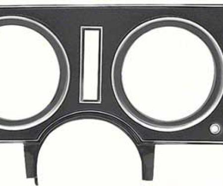 OER 1970-72 Camaro Dash Carrier Black With Chrome Trim K968