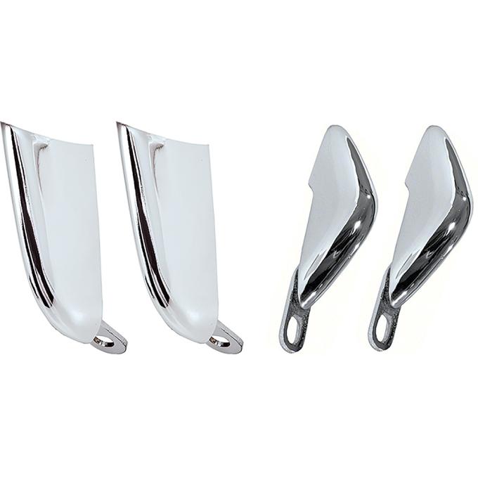 OER 1970-72 Camaro, Front & Rear Deluxe Bumper Guard Set, Set of 4 *R9907