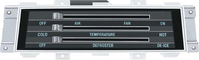OER 1967 Camaro / Firebird Heater Control Assembly , with Cables , without A/C 3925775C