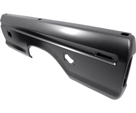 OER 1973-79 Ford, Bed Side Panel, with Wheelhouse,Tail Panel, 8' Long Bed, LH Side, 2 Fuel Holes TR27840N