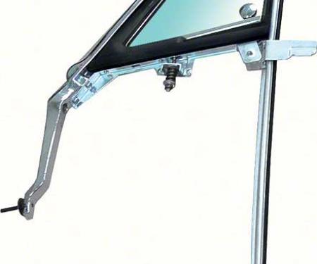 OER 1967 Vent Window Frame Assembly with Tinted Glass LH F527T