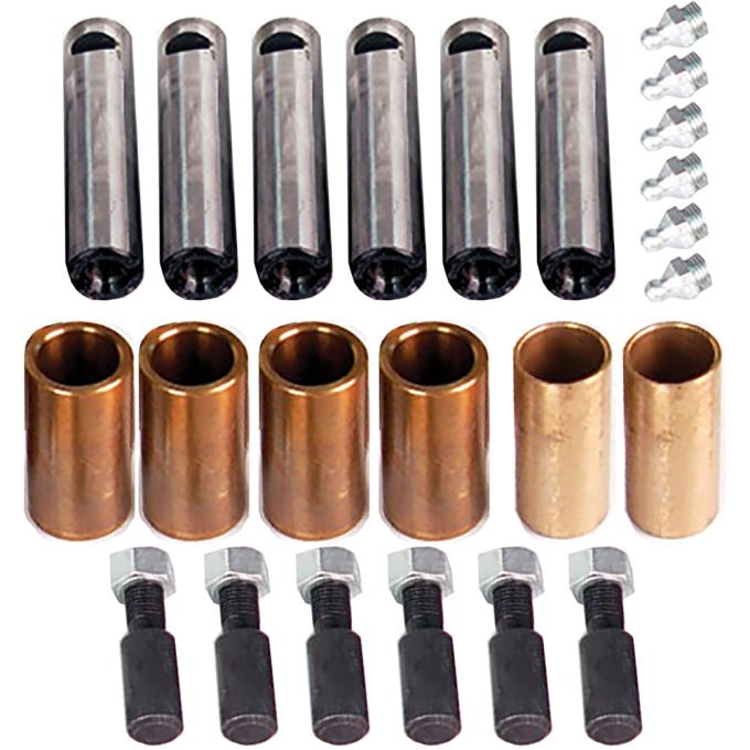 1948-56 Ford F1 / F-100 Truck, Rear Leaf Spring Shackle Pin and Bushing Kit
