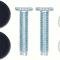 OER 1958-77 Buick, Chevy, Olds, Pontiac, Hood Adjust Bumper and Screw Set, Various Models K551