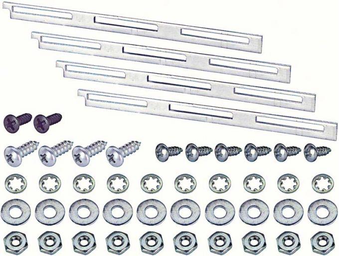 OER 1968-69 Camaro Console Gauge Mounting Hardware Kit *R2344