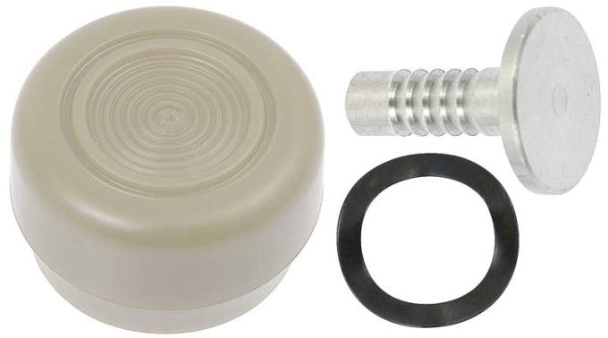 OER 1968-79 Ford, Window Crank Handle Knob, White 23352KR