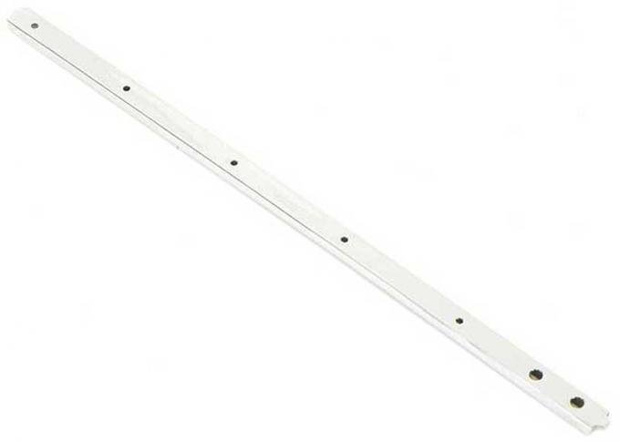 OER 1959-60 Impala, Bel Air 2 Door Hardtop, Convertible Quarter Vertical Molding, Window Weatherstrip Retainer, Chrome, LH or RH A1668