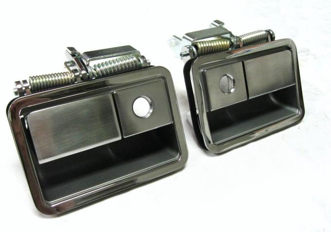 OER 1970-74 Dodge Challenger, Outer Door Handle Set, with Gaskets, RH and LH, Pair ME1592