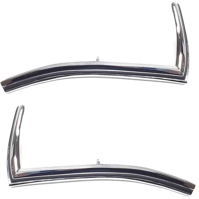 1970-72 Buick Skylark, Molding, Vinyl Top End Cap, Pair