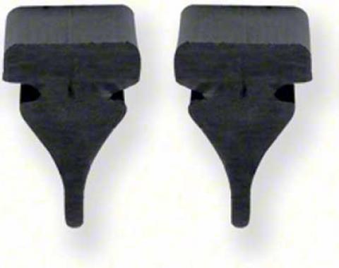 1967-69 Firebird, Radiator Support Filler Panel Bumper Set, 4 Piece Set, Made in the USA!