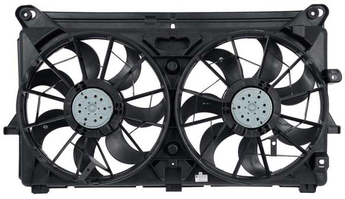 OER 2007-13 Chevrolet, GMC Truck, Dual Radiator Fan Assembly, V8 Engines With Heavy Duty Cooling A58315