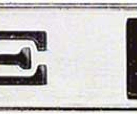 OER 1974-76 Camaro Type LT Sail Panel/Rear Panel Emblem with Mounting Pins 9633382