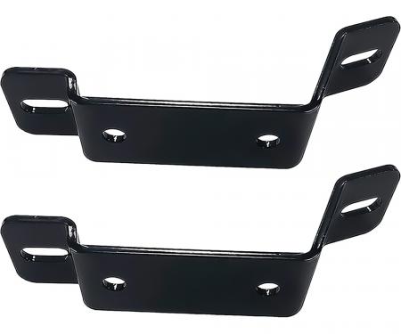OER 1963-72 Chevy, GMC Pickup, C10, C20, C30, Bracket Set, Front Sway Bar to Frame, Short Style, for Lowered Vehicles *FSB914A