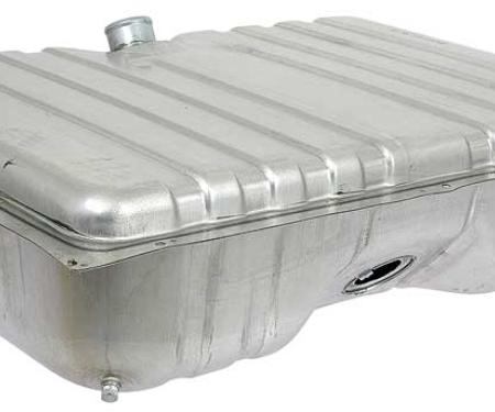 1969 Ford Mustang, Mercury Cougar, Ni-Terne Coated Fuel Tank, with Drain Plug, F28C, 20 Gallon Capacity
