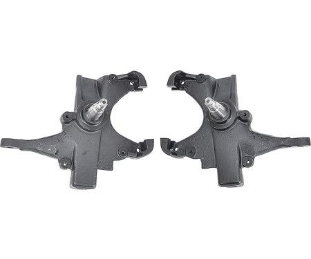 OER 1958-64 Impala, Bel Air, Biscayne, Front Disc Brake Spindles, 2" Drop, Pair 153638