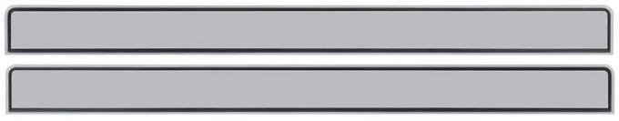 1981-91 Chevy, Pickup, Blazer, Suburban, Door Panel Insert Trim Molding Set, Cheyenne, Scottsdale Style Without Pull Strap