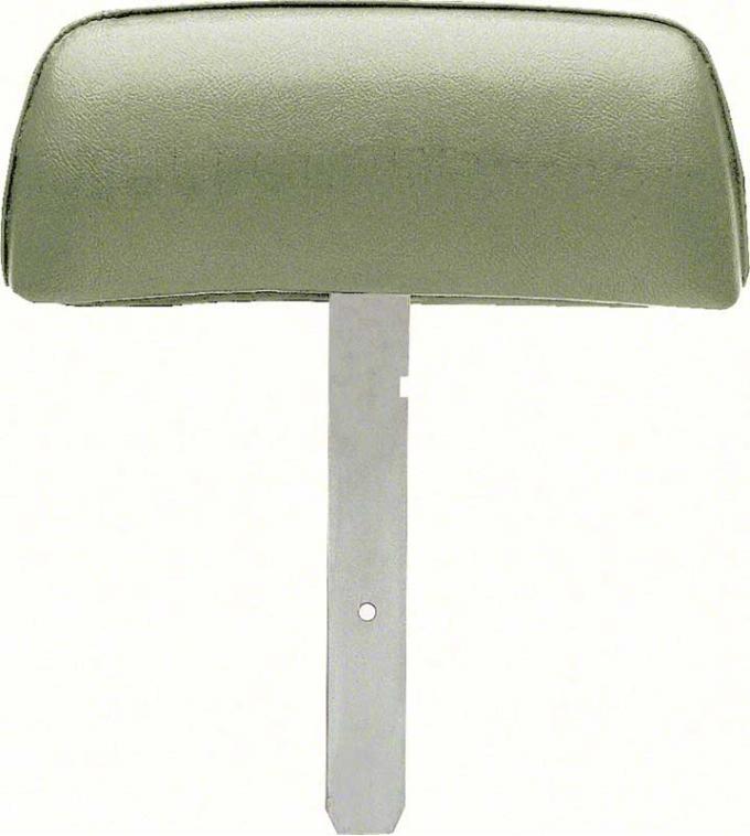 OER 1969 Camaro / Firebird Moss Green Headrest Assemblies with Straight Bar K31019