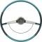 OER 1965-66 Impala Steering Wheel with Horn Ring - Two Tone Blue 9742432