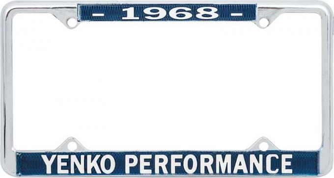 OER 1968 Yenko Performance License Frame YF1968